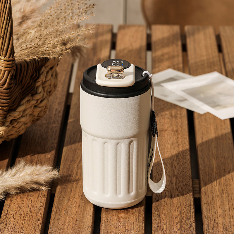 Coffee Mug, Stainless Steel, Thermal Bottle Portable