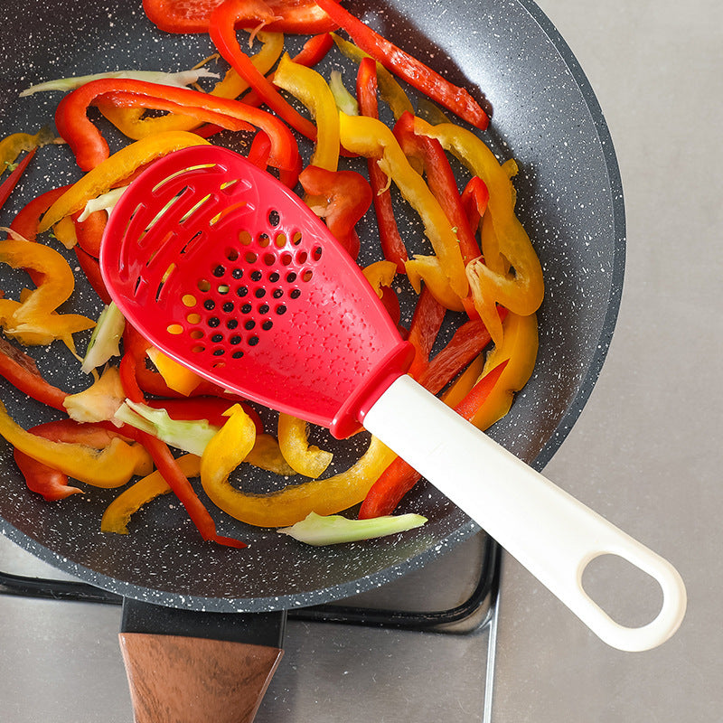 Slotted Cooking Spoon, Grinding Spoon, Stir-frying Spatula