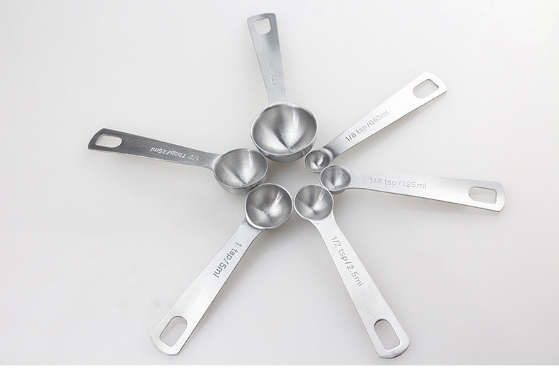 Seasoning Measuring Spoons, Stainless Steel