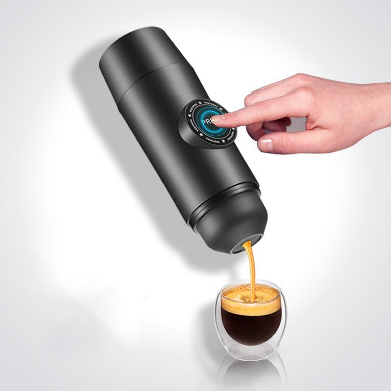 Rechargeable Espresso Machine. Coffee Powder/Capsule, Dual-Use