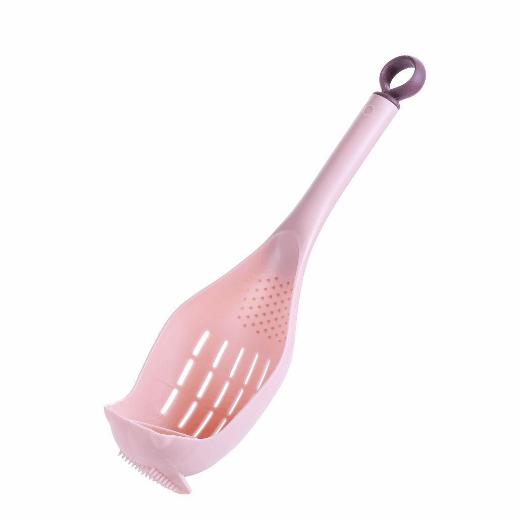 Strainer Colander Spoon, Plastic Large, Long Handle