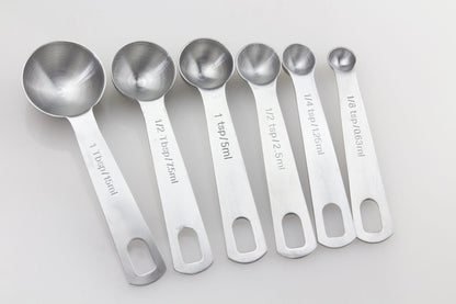 Seasoning Measuring Spoons, Stainless Steel