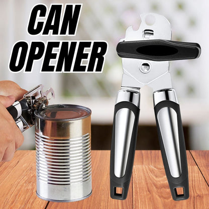 Can Opener, Stainless Steel, Manual, Heavy Duty