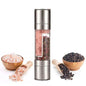 Salt Pepper Grinder, Stainless Steel, Adjustable Ceramic