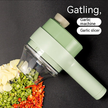 Garlic Chopper, Wireless, Mashed Cutting And Pressing Stir