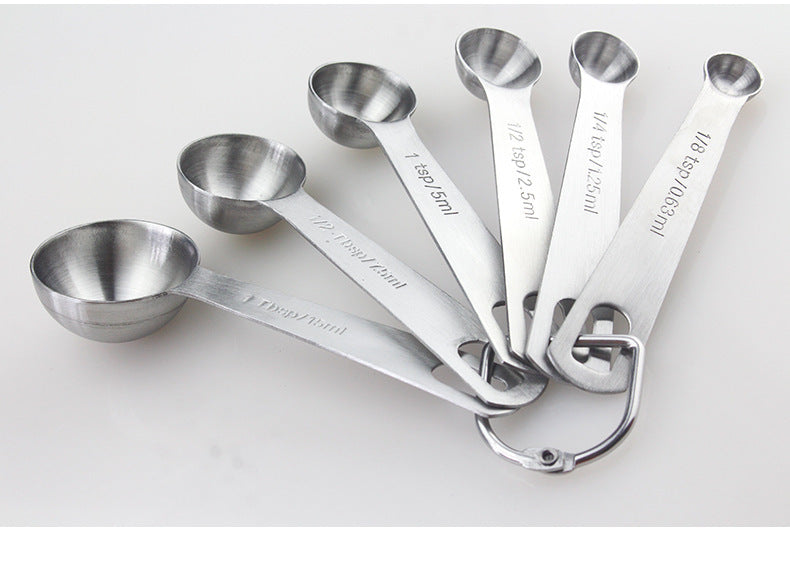 Seasoning Measuring Spoons, Stainless Steel