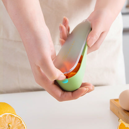 Peeling Knife, Peeler With Storage, Fruit Vegetable Scratcher