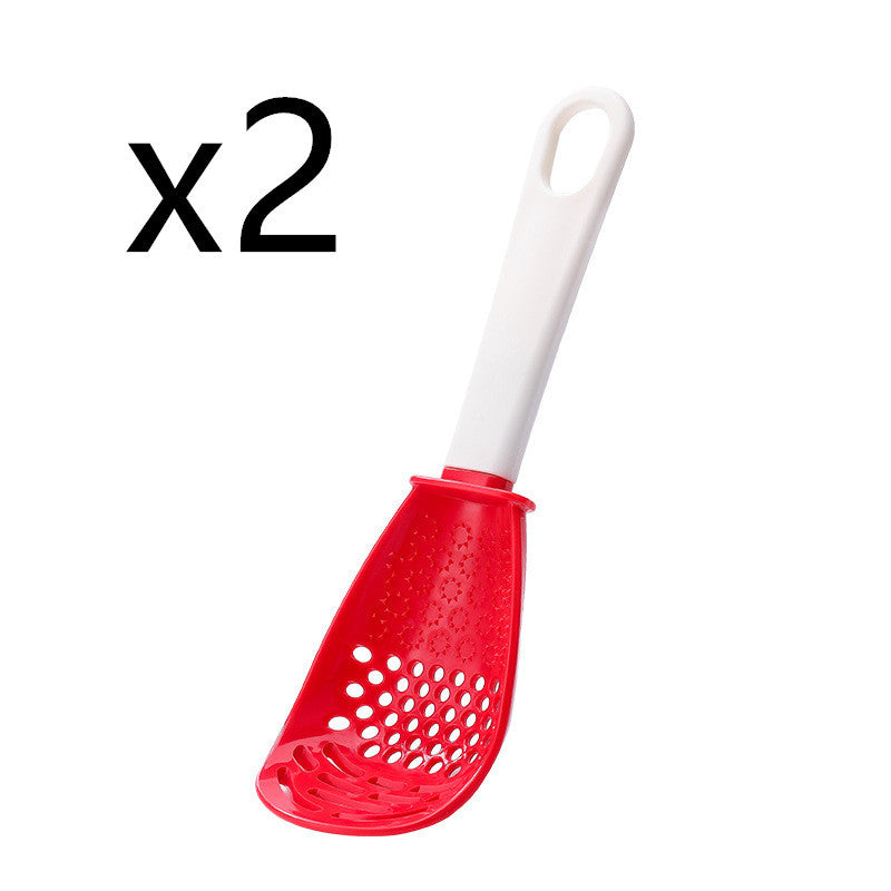 Slotted Cooking Spoon, Grinding Spoon, Stir-frying Spatula