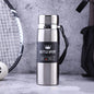 Flask, Stainless Steel, Vacuum, Portable, Large-capacity