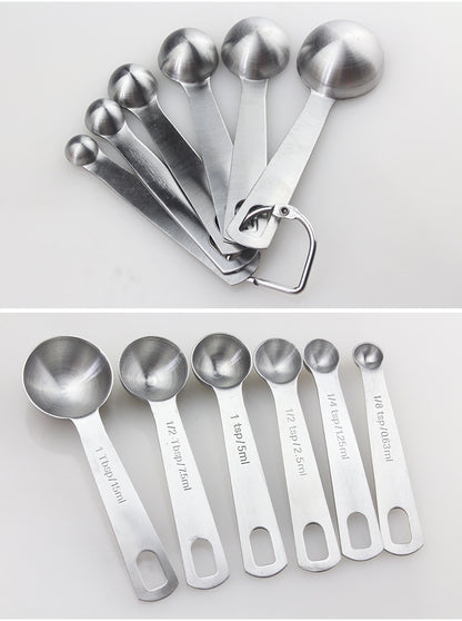 Seasoning Measuring Spoons, Stainless Steel