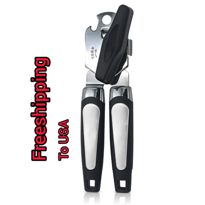 Can Opener, Stainless Steel, Manual, Heavy Duty