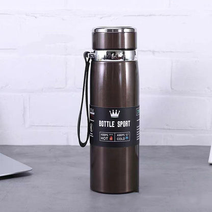 Flask, Stainless Steel, Vacuum, Portable, Large-capacity