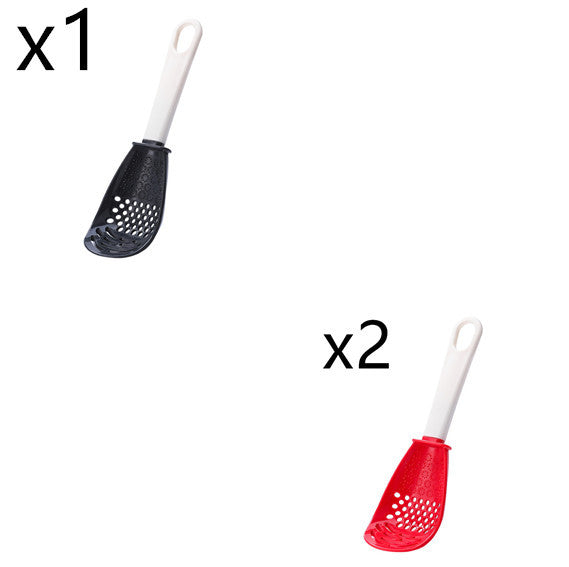 Slotted Cooking Spoon, Grinding Spoon, Stir-frying Spatula